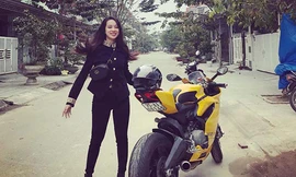 Ngắm hot girl xứ Huế mê xe phân khối lớn, sở hữu 20 cửa hàng