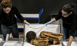 Phát hiện xác ướp thiếu phụ có tư thế kỳ lạ ở Peru