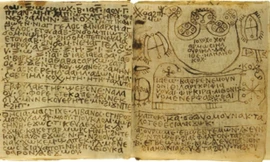 Sổ tay phép thuật của người Ai Cập cổ đại. Ảnh: Malcolm Choat/Live Science