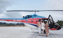 “Bất ngờ với những du khách đầu tiên của Halong Heli Tours
