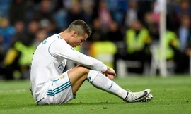 Chân sút số một Real, Ronaldo mới có bốn bàn tại La Liga mùa này. Ảnh: AFP.