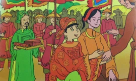 Trang bìa sách truyện thiếu nhi sai chính tả nghiêm trọng