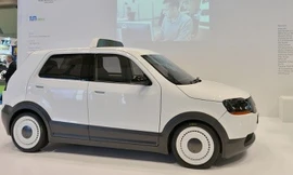 Xe taxi điện ở Singapore. (Nguồn: asianscientist.com)