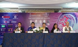 Khung cảnh buổi họp báo công bố sự kiện Yamaha Ravolution Music Fetival