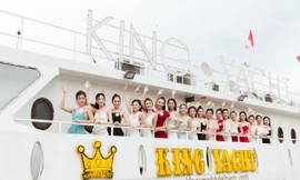 Thí sinh Miss World Việt Nam 2019 khoe dáng trên du thuyền King Yacht