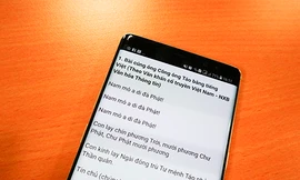 Nhiều người "nhờ cậy" vào các bài cúng mẫu trên Internet.