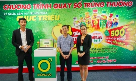 Chương trình bắt đầu quay số từ ngày 3/4 với sự chứng kiến của đại diện khách hàng và Sở Công thương Bình Dương