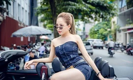 'Hot girl World Cup' Trâm Anh phủ nhận tin đồn 'tình trường dày dặn' thời đi học