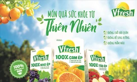 Nước trái cây VFRESH 100%: Vitamin tự nhiên cho những người bận rộn
