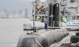 Một tàu ngầm thế hệ cũ chạy bằng diesel của Brazil