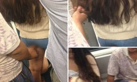 Phẫn nộ yêu râu xanh sờ mó gái trẻ trên tàu