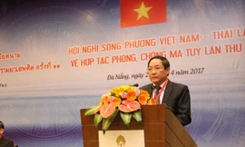 Đồng chí Trung tướng, PGS, TS. Đồng Đại Lộc phát biểu tại Lễ khai mạc hội nghị