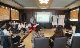 Không gian của buổi tập huấn về MEL