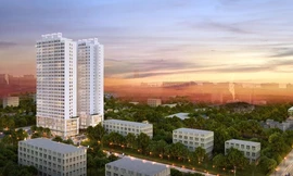 Căn hộ tầm trung thu hút gia đình trẻ