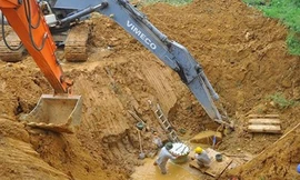 'Cấm cửa' nhà thầu sai phạm làm ống nước sông Đà số 2 