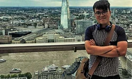 London nhìn từ Sky Garden. Ảnh: Nguyễn Xuân Mẫn
