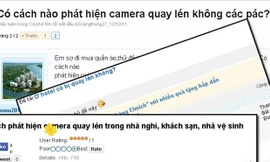 Dân mạng bàn nhau cách ứng phó quay lén