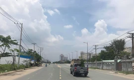 HDTC đã bỏ ra hàng ngàn tỷ đồng để mở rộng tuyến đường Lương Đình Của lên 30m như hiện nay.