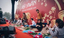 Sắc xuân tràn ngập khắp các khu đô thị Vinhomes