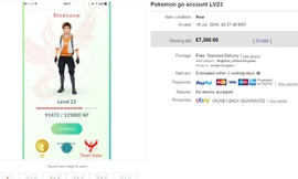 Một tài khoản level 23 được đấu giá lên tới hơn 9.000 USD.