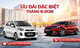 Tháng 8, cơ hội mua xe Kia với hàng loạt ưu đãi hấp dẫn