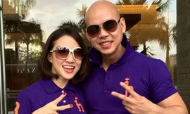 Vợ chồng Phan Đinh Tùng vẫn hạnh phúc mặn nồng sau 6 năm bên nhau.