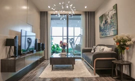 Thiết kế căn hộ đầy hiện đại và phòng khoáng theo phong cách Mỹ