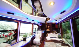 Lóa mắt với nhà di động siêu sang giá 1,1 triệu USD ở Trung Quốc