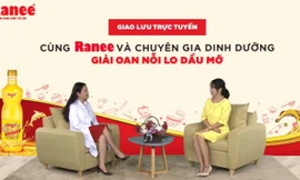 Tiến sĩ. BS. Phan Bích Nga - Giám đốc Trung tâm Khám và Tư vấn Dinh dưỡng trẻ em, Viện Dinh Dưỡng Quốc Gia trong buổi Giao lưu trực tuyến “Giải oan nỗi lo dầu mỡ”