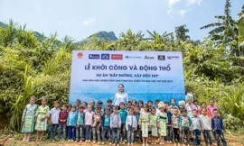 Dự án “Đắp đường xây ước mơ” của Hoa hậu Lương Thùy Linh nhận được sự hỗ trợ đặc biệt từ Công ty Cổ phần Tập đoàn Xây dựng Hòa Bình.