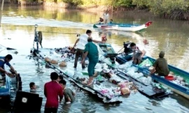 Hiện trường vụ nổ. Ảnh: Phúc Hưng