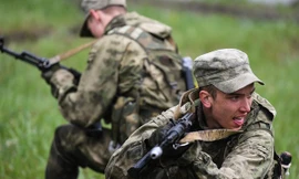 Mục kích màn so tài của lính trinh sát Nga tinh nhuệ