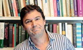 Nhà kinh tế học nổi tiếng người Pháp - Thomas Piketty. Ảnh: Slate
