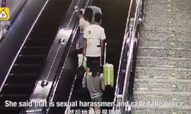 Cô gái thẳng tay tát kẻ sàm sỡ giữa ga tàu điện ngầm