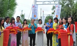 Tân Hiệp Phát khánh thành cầu dây văng thứ 10 ở ĐBSCL