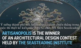 Thành phố nổi có thể thay đổi hình dạng và di chuyển