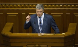 Tổng thống Ukraine Petro Poroshenko. (Nguồn: Unian)