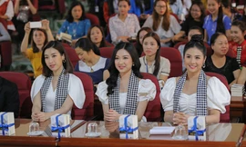 Hoa hậu Ngọc Hân: ‘Đắc Nhân Tâm là cuốn sách đầu tiên các bạn trẻ nên đọc’