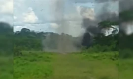 Máy bay chở 70 kg cocain bị bắn hạ