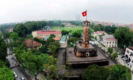 Cảnh đẹp Hà Nội qua góc quay độ cao 200m