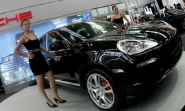 Porsche Cayenne được Qihoo 360 Technology lấy làm phần thưởng cho nhân viên. Ảnh: Bloomberg