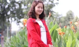 Sinh viên Lê Thị Hà Phương.