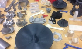 Các chi tiết ICBM được chế tạo bằng máy in 3D. Ảnh: Twitter. 