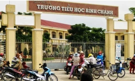 Trường Tiểu học Bình Chánh, nơi xảy ra vụ việc. Ảnh: Internet