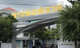 Trụ sở Công ty cổ phần cấp nước Sóc Trăng.