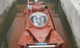 Tàu ngầm Hoàng Sa thử nghiệm thành công trong bể