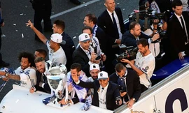 Biển người ăn mừng ngôi vô địch Champions League của Real