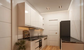 Căn hộ có thiết kế bếp khắc phục nỗi khổ khi nấu nướng của người nội trợ Việt