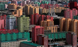 Ngắm kiến trúc độc lạ ở Triều Tiên