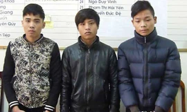 Bộ ba trộm cắp trâu tại cơ quan công an.